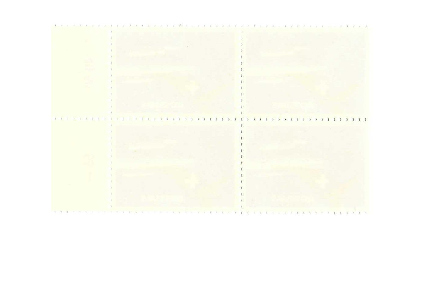 Tutti i francobolli: Swissair DC-9 4-er Block Briefmarken – Nuovo e nell'imballaggio originale da Humlikon venduto da GX30 1