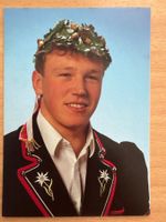 Postkarte Adrian Käser Schwingerkönig Eidg. Schwing- und ...