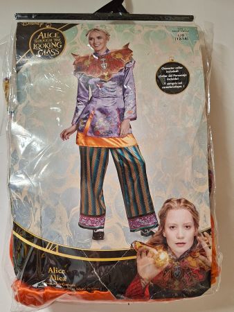 Alice im Wunderland Kostüm Grösse L, Halloween Fasnacht