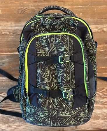 Satch Pack Green Bermuda Schulthek inkl. Turnsack