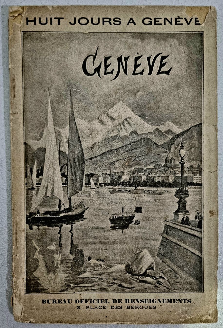 Cartine & Atlanti: Plan de Genève vintage – Usato da Cortaillod venduto da Cocotte9031 1
