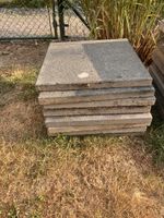 Platten 50x50cm Betonstein gebraucht 8 Stk
