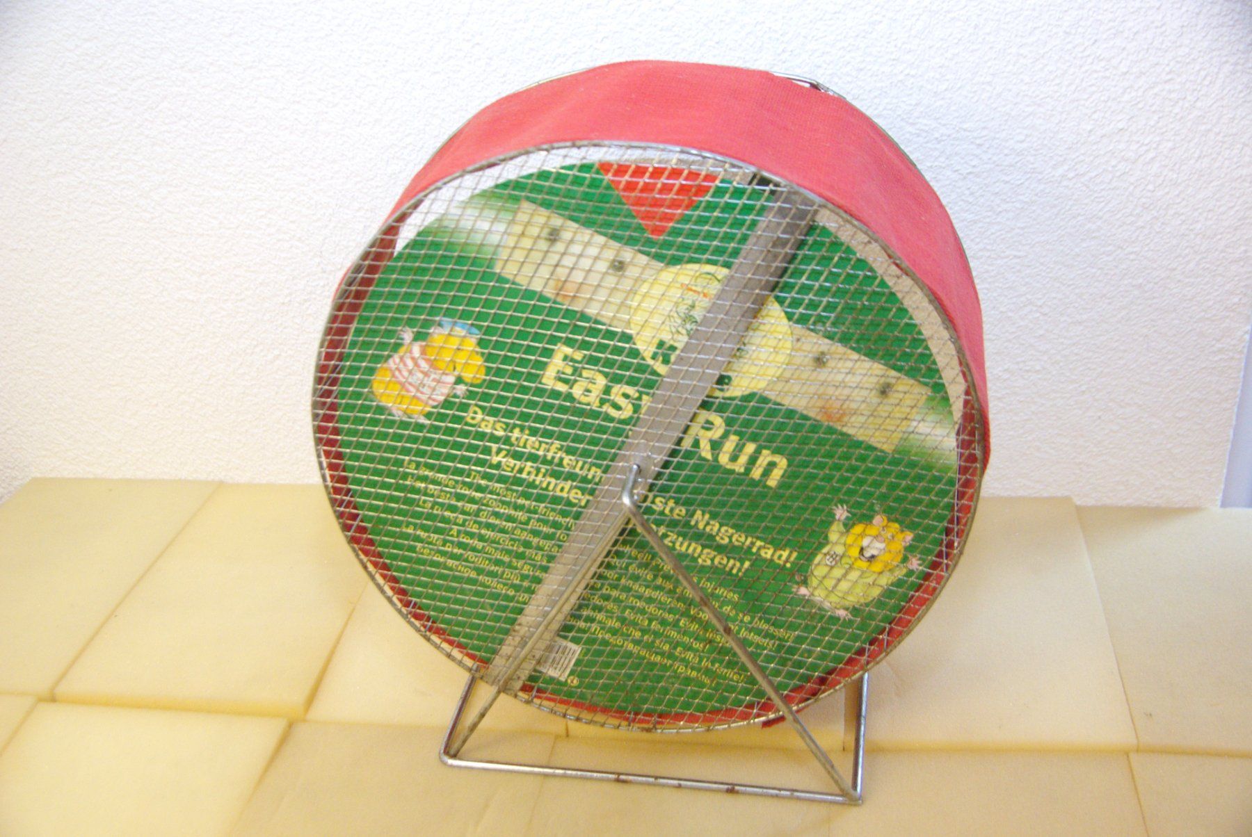 Gabbie, trasporto & Sicurezza: Kleintier / Nager Laufrad EASY RUN – Usato da Herisau venduto da Cevianer1844 1