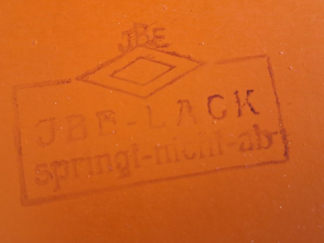 Casse di trasporto: VINTAGE BLECHDOSE IN ORANGE – Usato da Huttwil venduto da Kunterbuntli 3