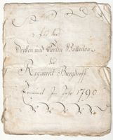 Burgdorf 1790, Militär, 3. und 4. Battailon