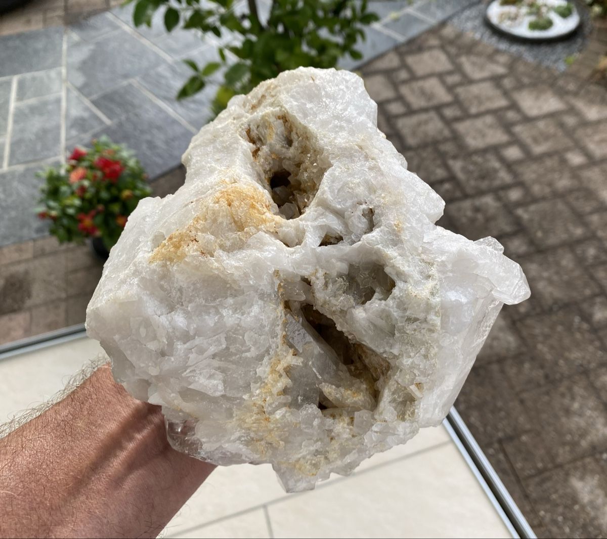 Mineralien & Heilsteine: Grosse Bergkristall Stufe Schweiz  – Gebraucht aus Selzach von 321compac 5