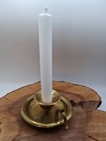 1 Vintage Kerzenhalter / Kammerleuchter, Messing (3908#AEW0)