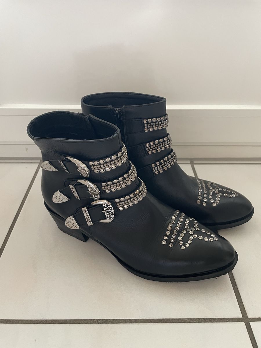 Lazamani Scarpe da donna: LAZAMANI Ankle Boot schwarz – Usato da Widen venduto da evce1318