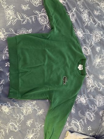 Lacoste Loose Fit Pullover Grün