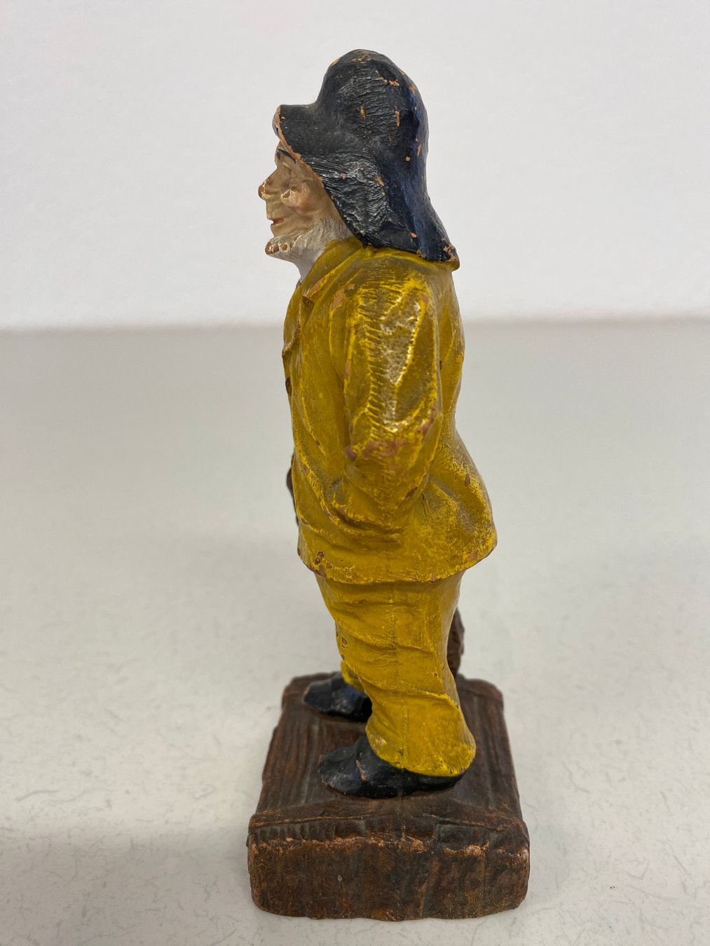 Statuette: Vintage handgeschnitzte Holzfigur, Seemann – Usato da Niederhelfenschwil venduto da Chleeblatt1938 1