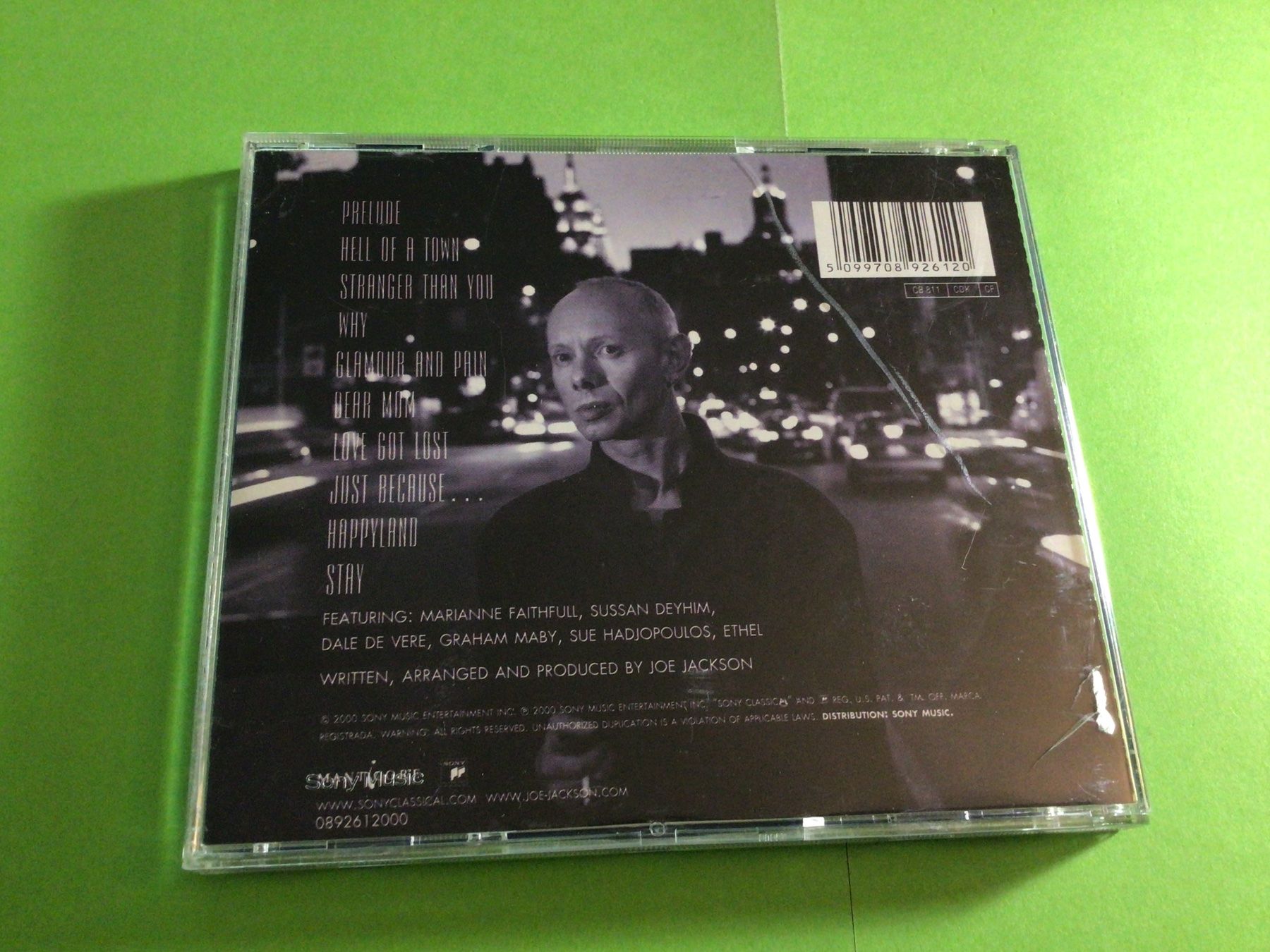 CD: JOE JACKSON, Night and Day 2, CD, 2000 – Usato da Steinach venduto da Quarkie 2