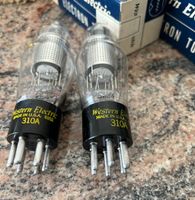 Elektronenröhren Western Electric 310A gebraucht Paar