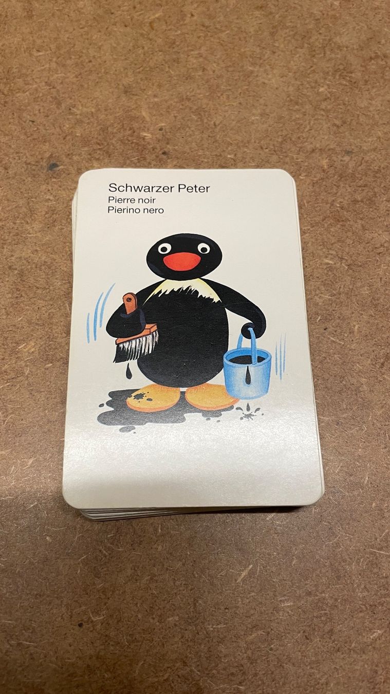 Giochi: Pingu Kartenspiel Schwarzer Peter – Usato da Therwil venduto da rubininio 1