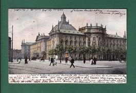 MÜNCHEN - Justizpalast - 1906 // Eckbug //