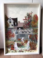 Thrifted Ghost Gemälde mit Geistern! Halloween Dekoration