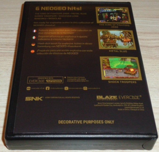Giochi: Neo Geo Arcade 1 (Evercade) – Usato da Thun venduto da Gameparadise 1