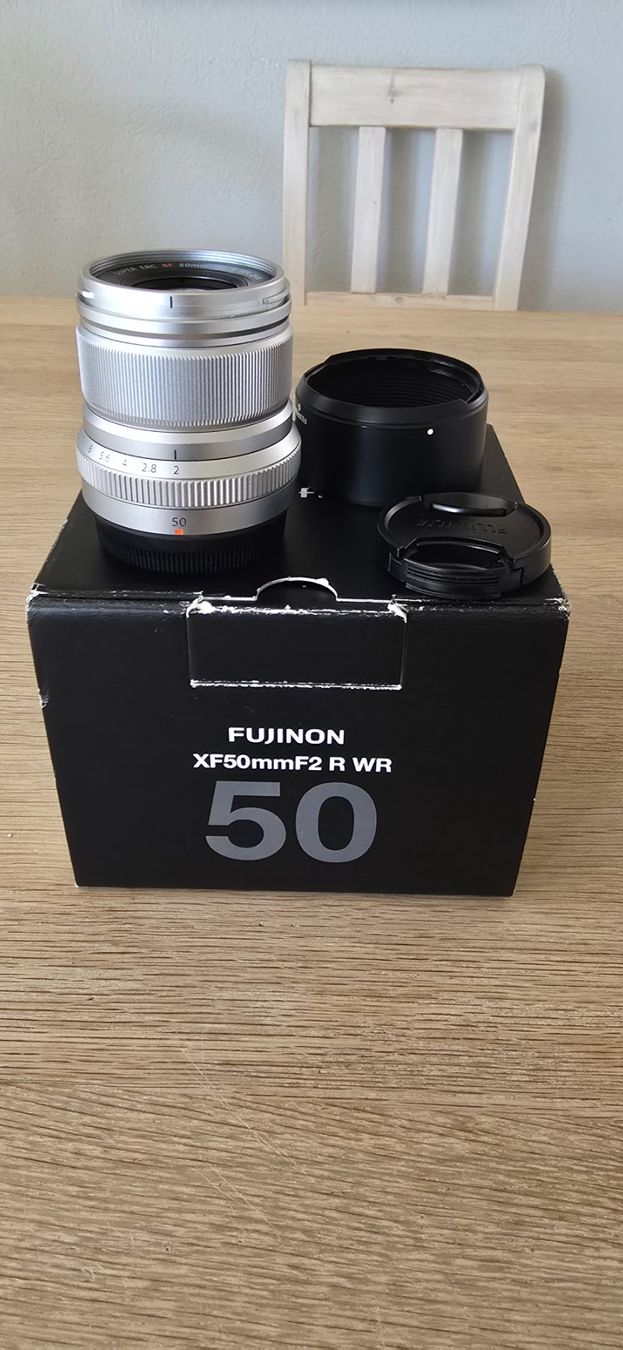 Fujifilm Objectifs: Fujifilm XF 50mm f2 silver – D'occasion à Villars-sur-Glâne par Zoyah