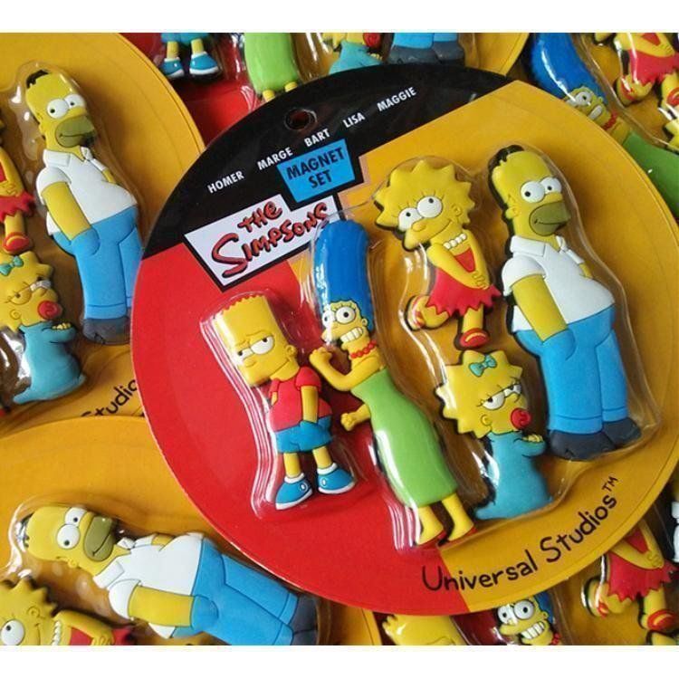 Calamite: Simpsons Magnet Set Kühlschrank Simpson Springfield Lisa – Nuovo e nell'imballaggio originale da Dättlikon venduto da easythings 1