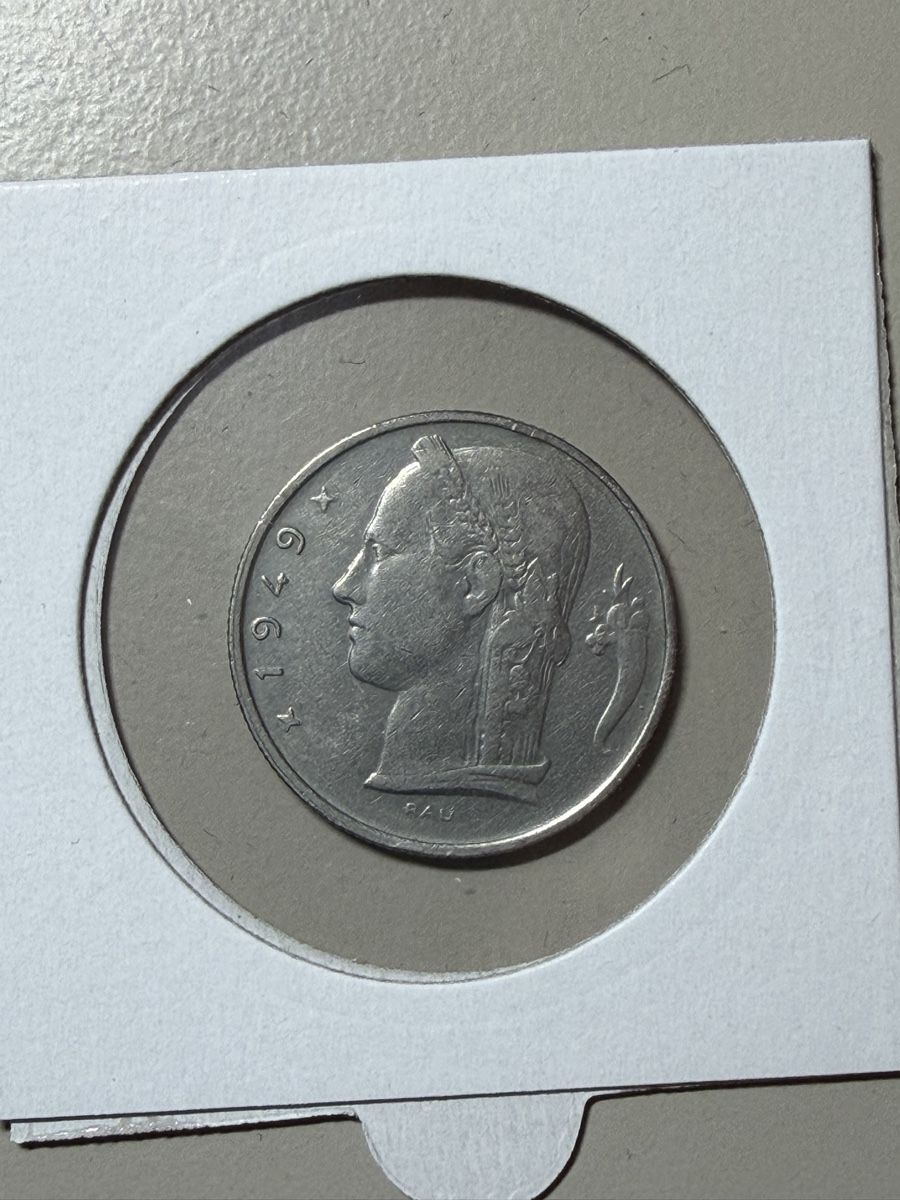 Tutti le monete: Belgique - 5 francs - 1949 – Usato da Payerne venduto da Mike1682 1