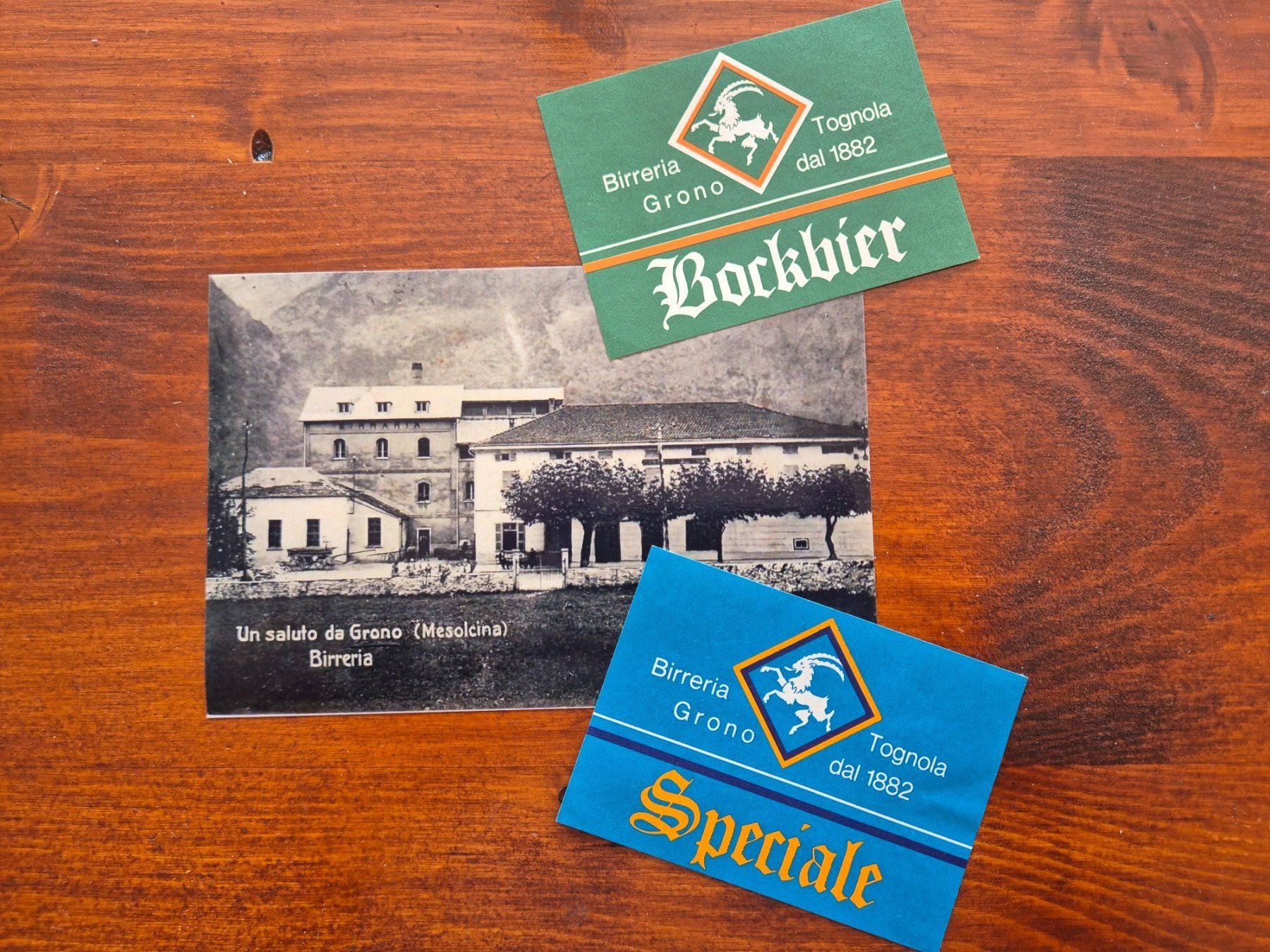 Bicchieri, Caraffe & Bottiglie: Bier Brauerei Tognola Grono – Usato da St.Gallen venduto da Stocken64 3