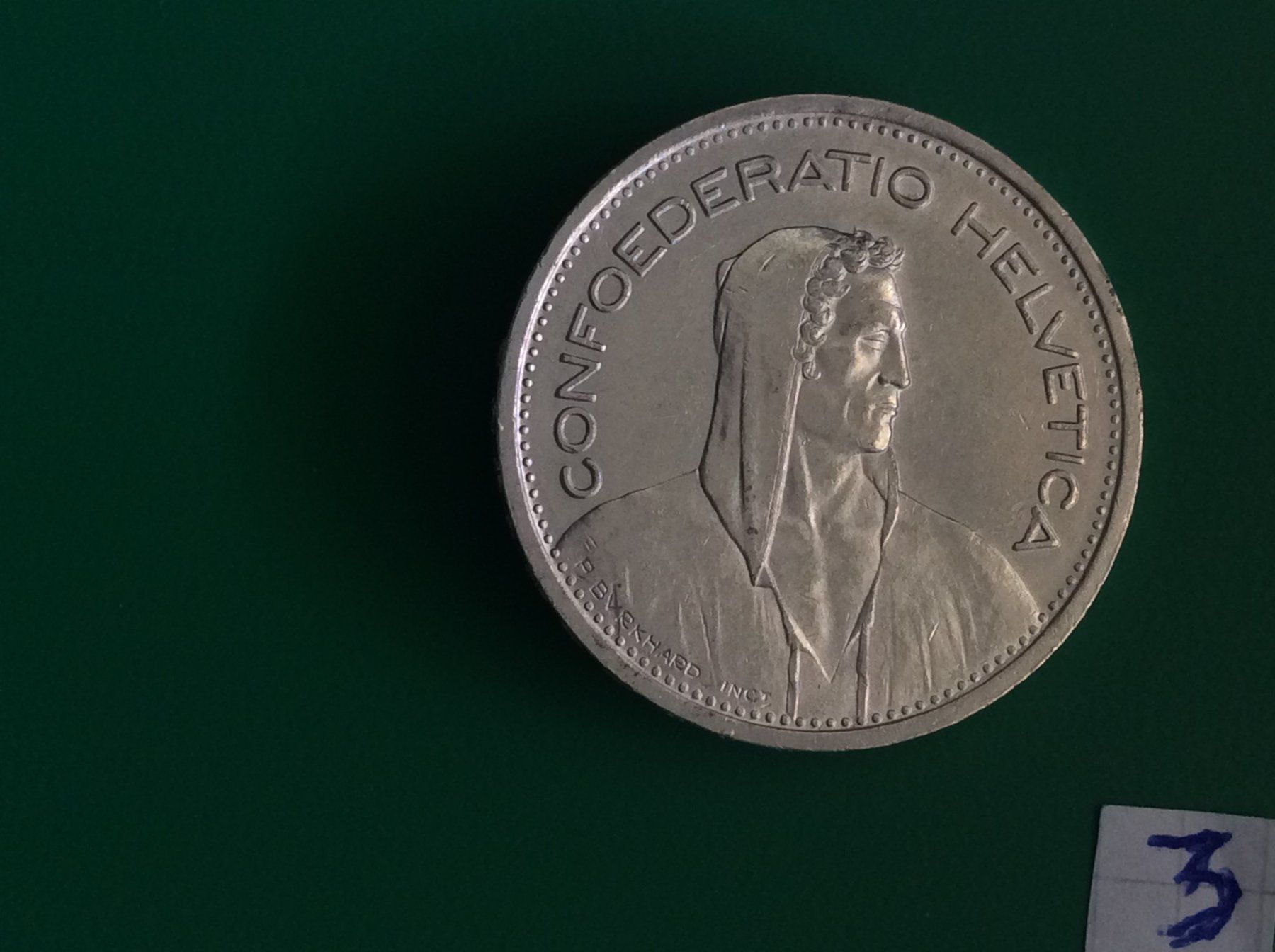 Tutti le monete: 5 francs  1954  Belle – Usato da Genève venduto da pie_fh2d 1