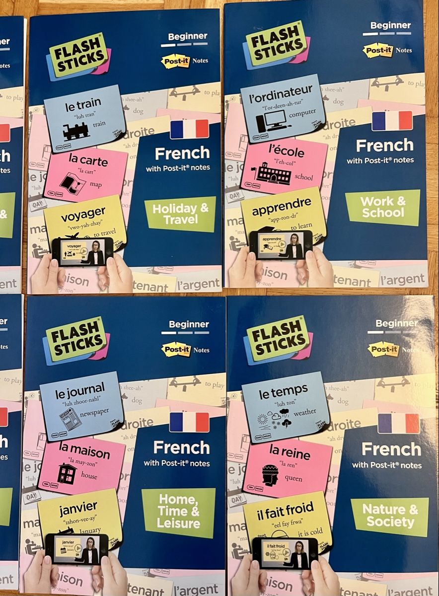 Libri: Learn French - 600 Post-it Vocabulary Notes – Nuovo (secondo la descrizione) da Neuchatel venduto da jaz_77ly 8