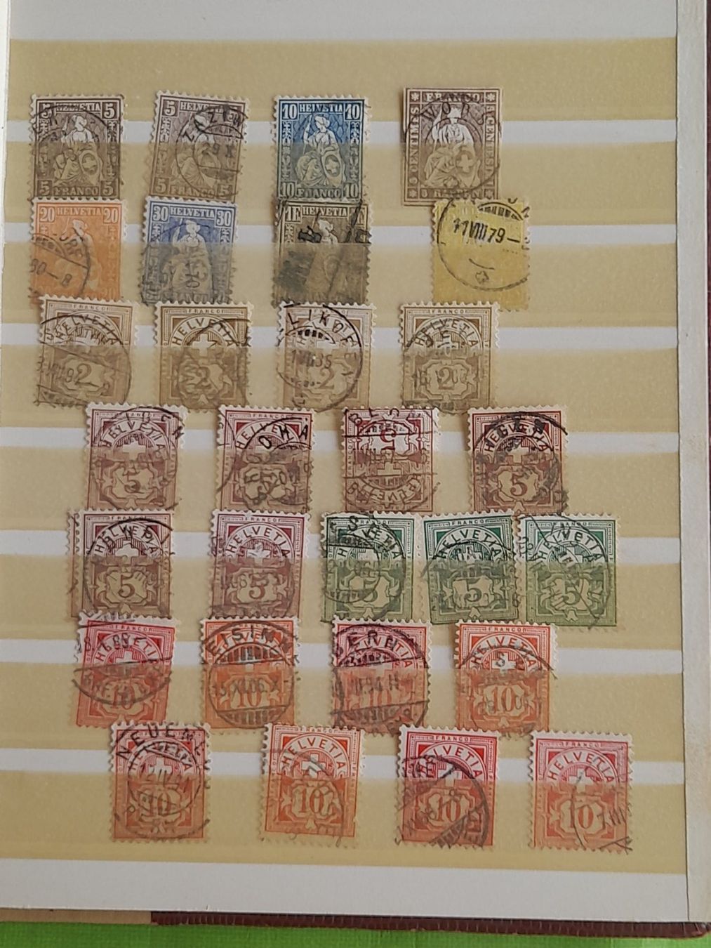 Tutti i francobolli: Album mit diversen Schweizer Marken – Usato da Aeschi b.Spiez venduto da 52_wochen