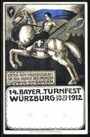Würzburg, 14. Bayer. Turnfest 1912, Tur