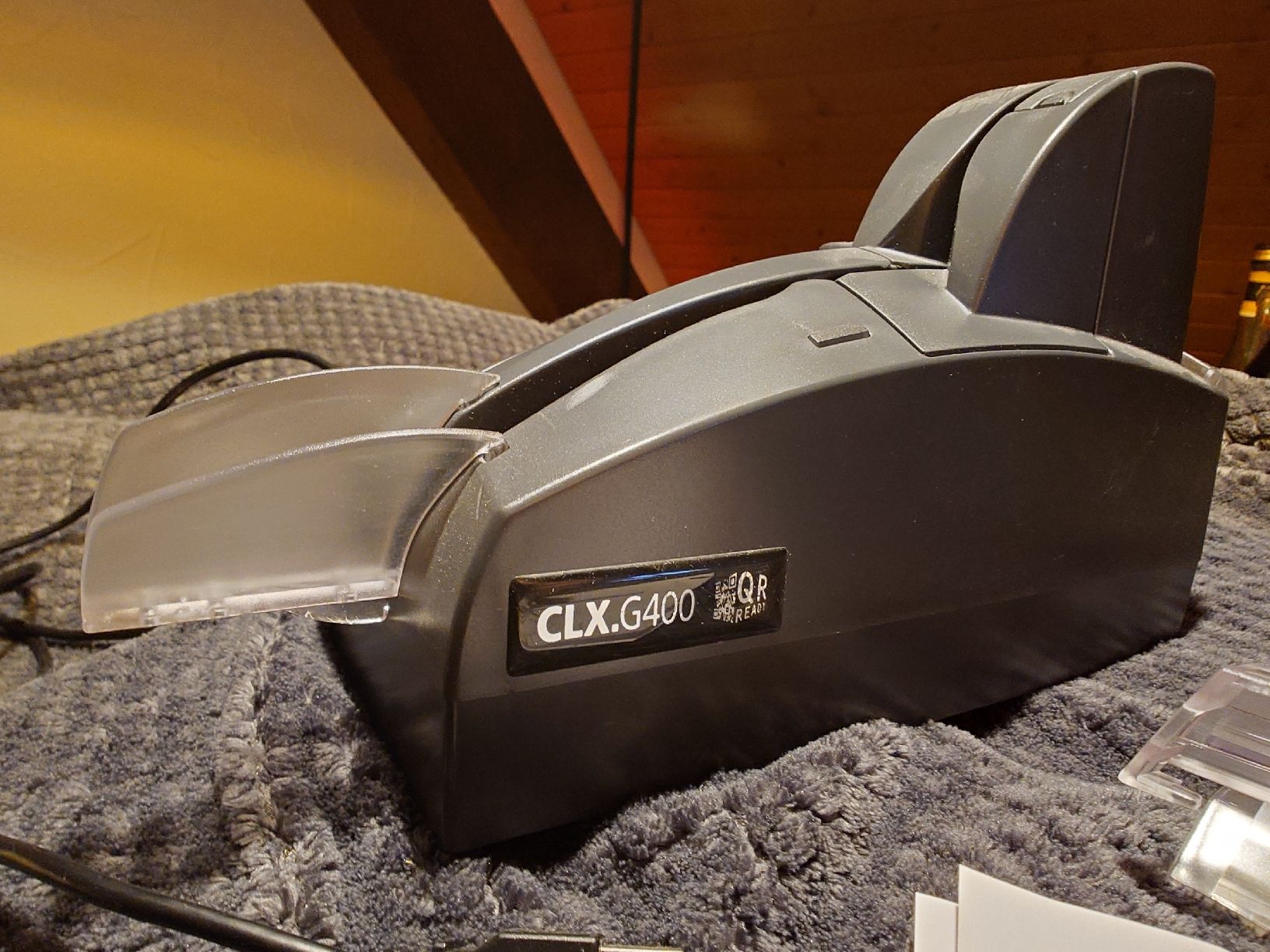 Crealogix Scanner: Crealogix Giromat G400 Swiss QR Code Scanner – Usato da Einsiedeln venduto da Stradivarius0815 1