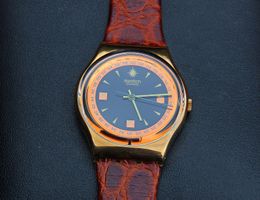 Montre Swatch P.D.G. GX122 AG1991 "Freemason Sun" état neuf