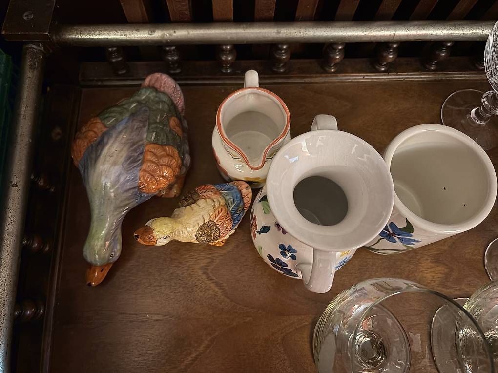 Bicchieri: bicchieri di vetro e ceramica vintage  – Usato da Davesco-Soragno venduto da ele_vxg5 2