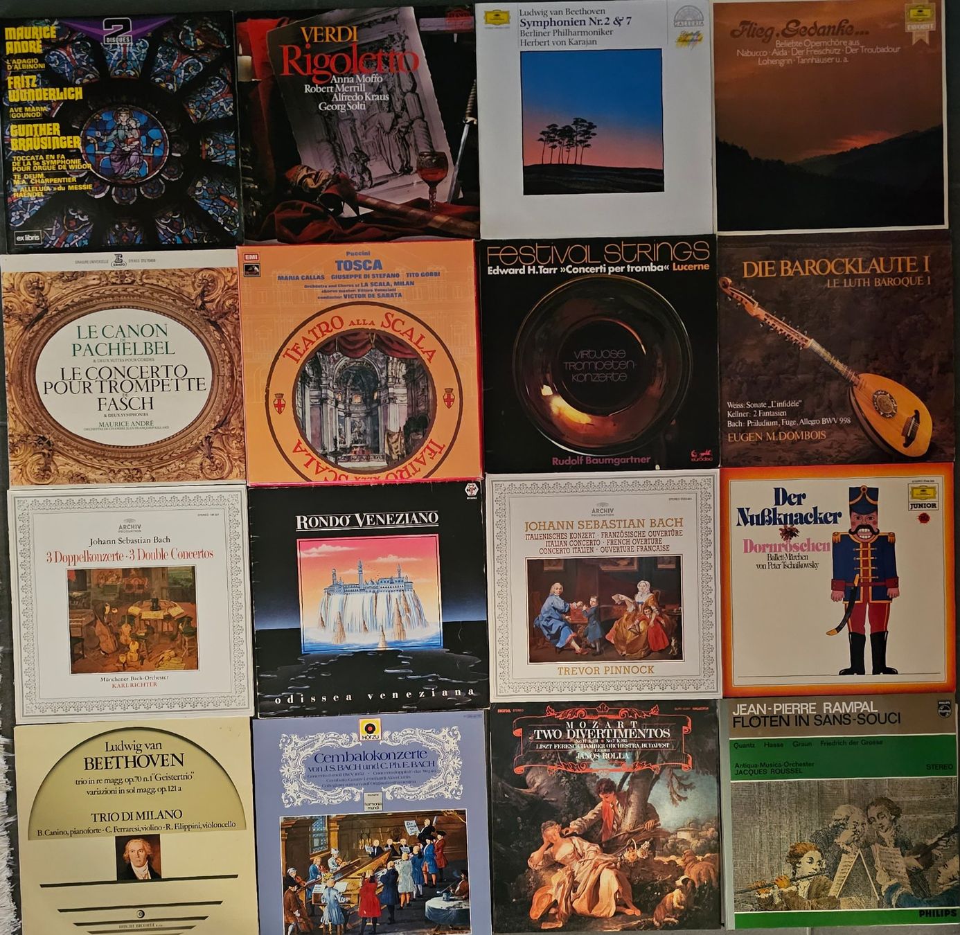 Dischi in vinile: Set mit 57 Vinyl Klassik (viele Box-Sets dabei) – Usato da Wahlen b. Laufen venduto da Cg10 1