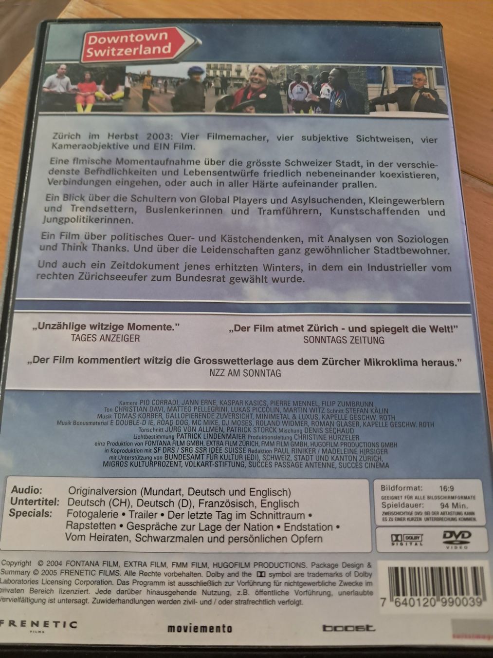 Alle DVDs: Downtown Switzerland – Gebraucht aus Zürich von Oi_love_Oilas81 1