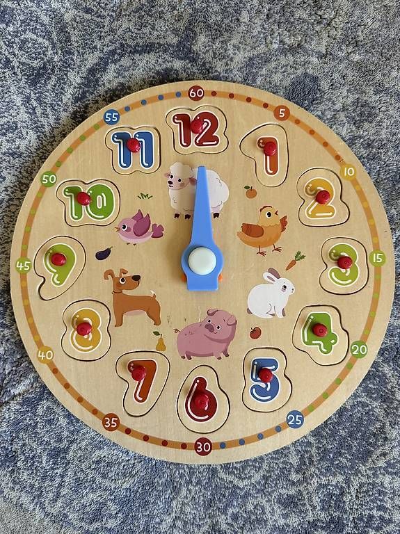 Giochi: Lernuhr, Holz – Usato da Unterägeri venduto da v_a_s6y8