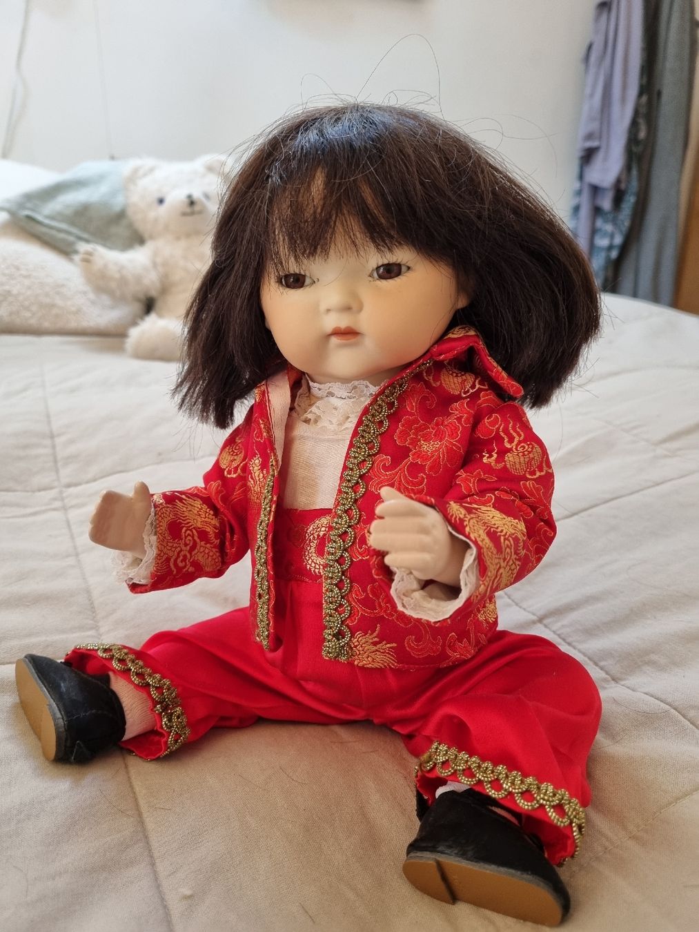 Bambole: Porzelanpuppe Japanerin – Usato da Bätterkinden venduto da Kubrsiri 1