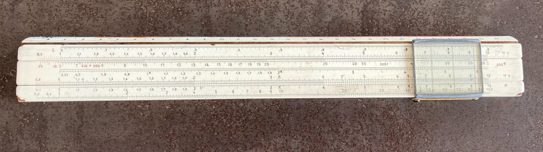 Taschenrechner: Nestler Rechenschieber – Gebraucht aus Riehen von benni47