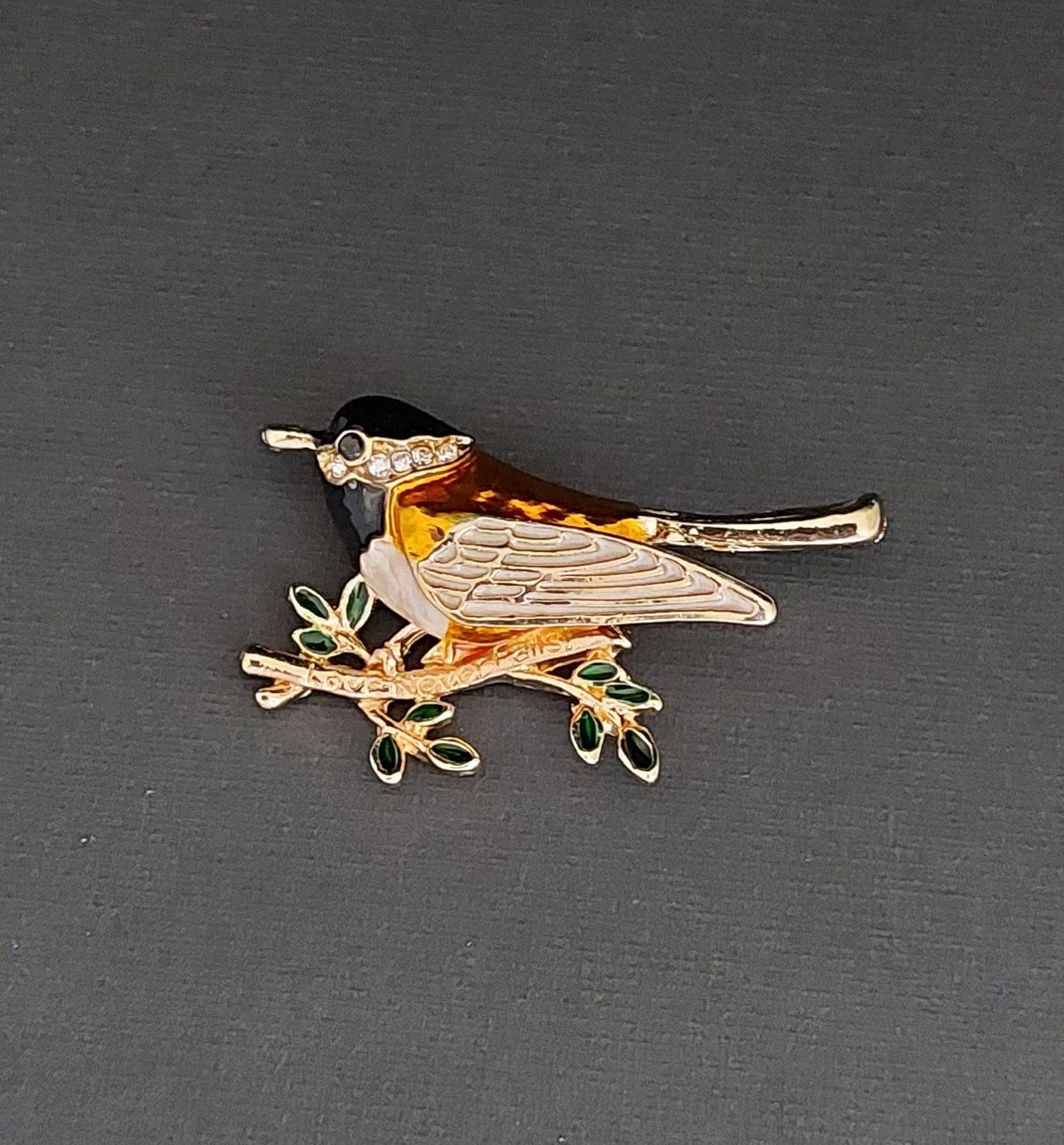 Spille & Fermagli: Brosche kleiner Vogel – Nuovo e nell'imballaggio originale da Zunzgen venduto da WeilerShop 1
