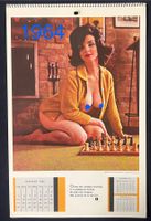 PLAYBOY 1964 original Kalender  (c) Top Zustand
