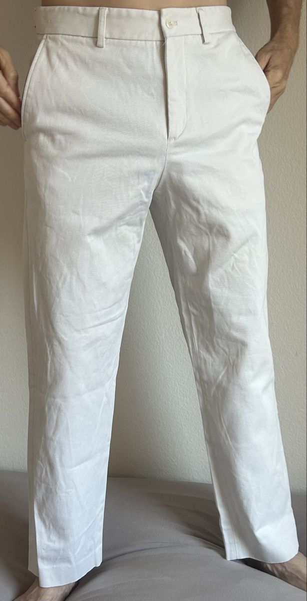 Zara Pantaloni: Pantalon blanc Zara – Usato da Grand-Lancy venduto da eli_x5k9
