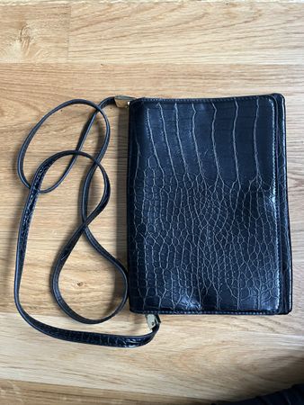 Night out Tasche - Kroko-Optik Kunstleder