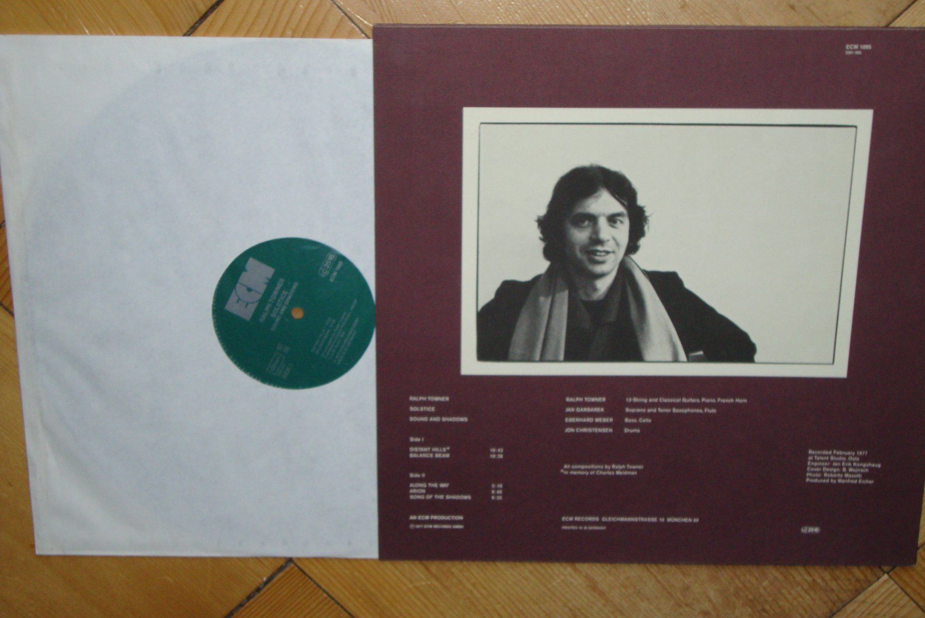 Dischi in vinile: Ralph Towner + Jan Garbarek - SOLSTICE - JAZZ LABEL ECM – Usato da Bern venduto da Uli_10_11 1