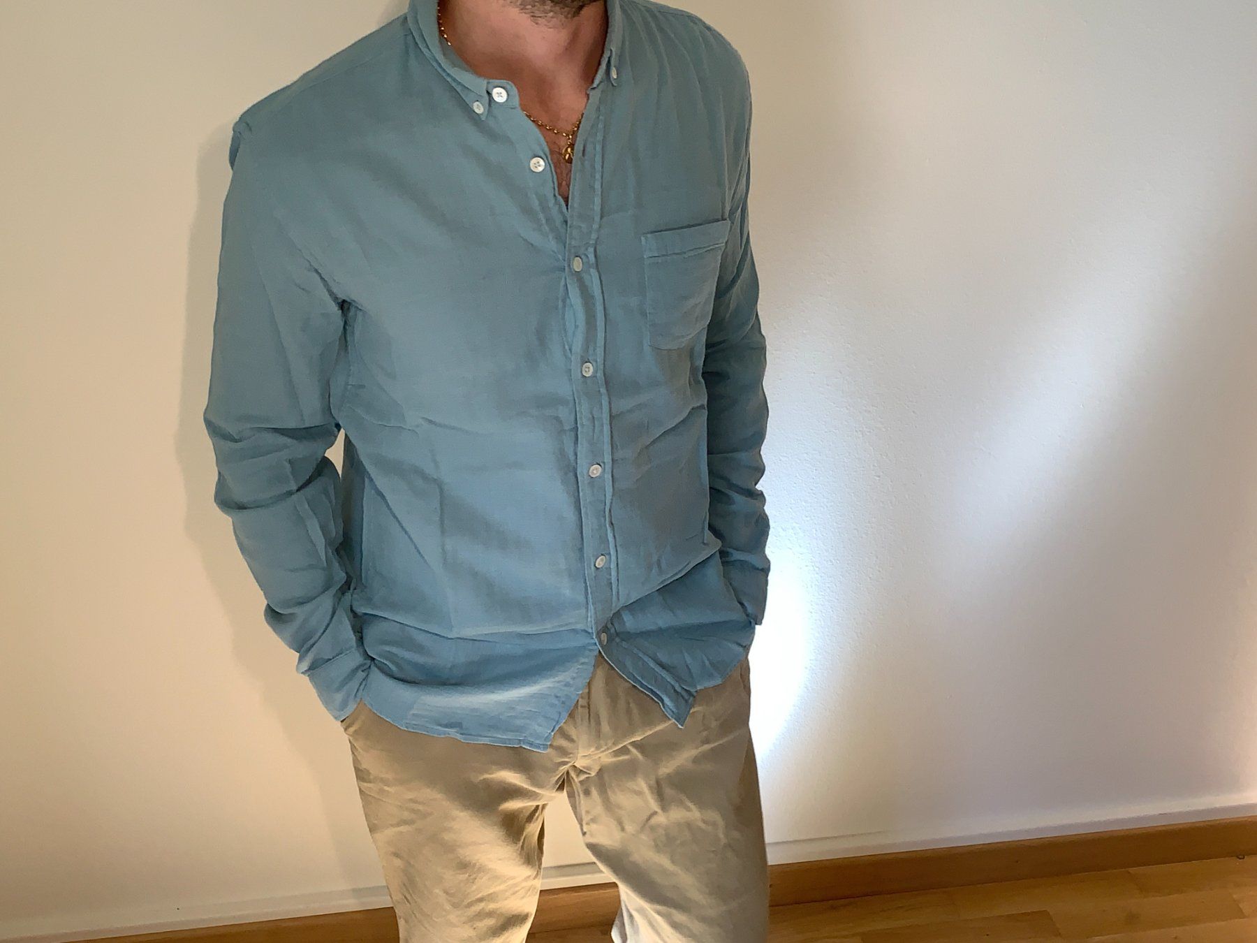 Camicie: Octobre Éditions Button-Down Hemd, Blau, Grösse M – Usato da Zürich venduto da lor_s6l8 5
