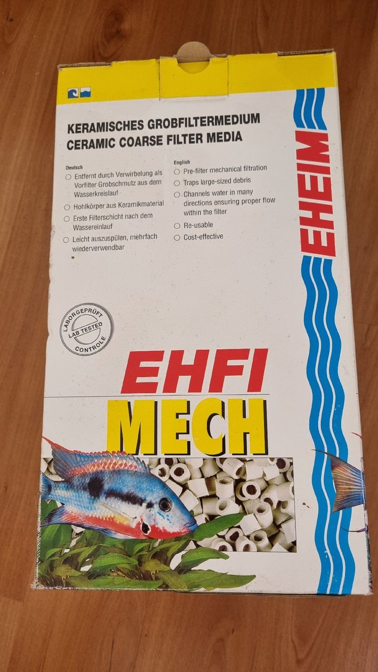 Eheim Filter: EHEIM Kermisches Grobfiltermedium – Neu und originalverpackt aus Oberentfelden von Myri13