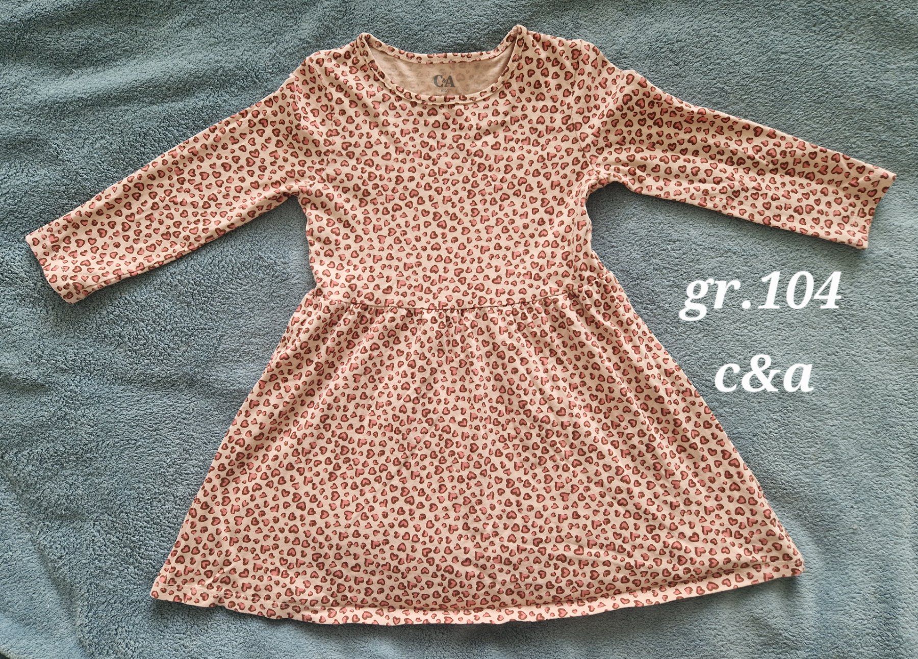 C&A Vestiti & Gonne: Langarm Kleid grösse 104 – Usato da Heimberg venduto da Eleanor20