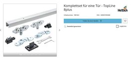 Hettich TopLine 8plus Schiebetuerbeschlaege neu