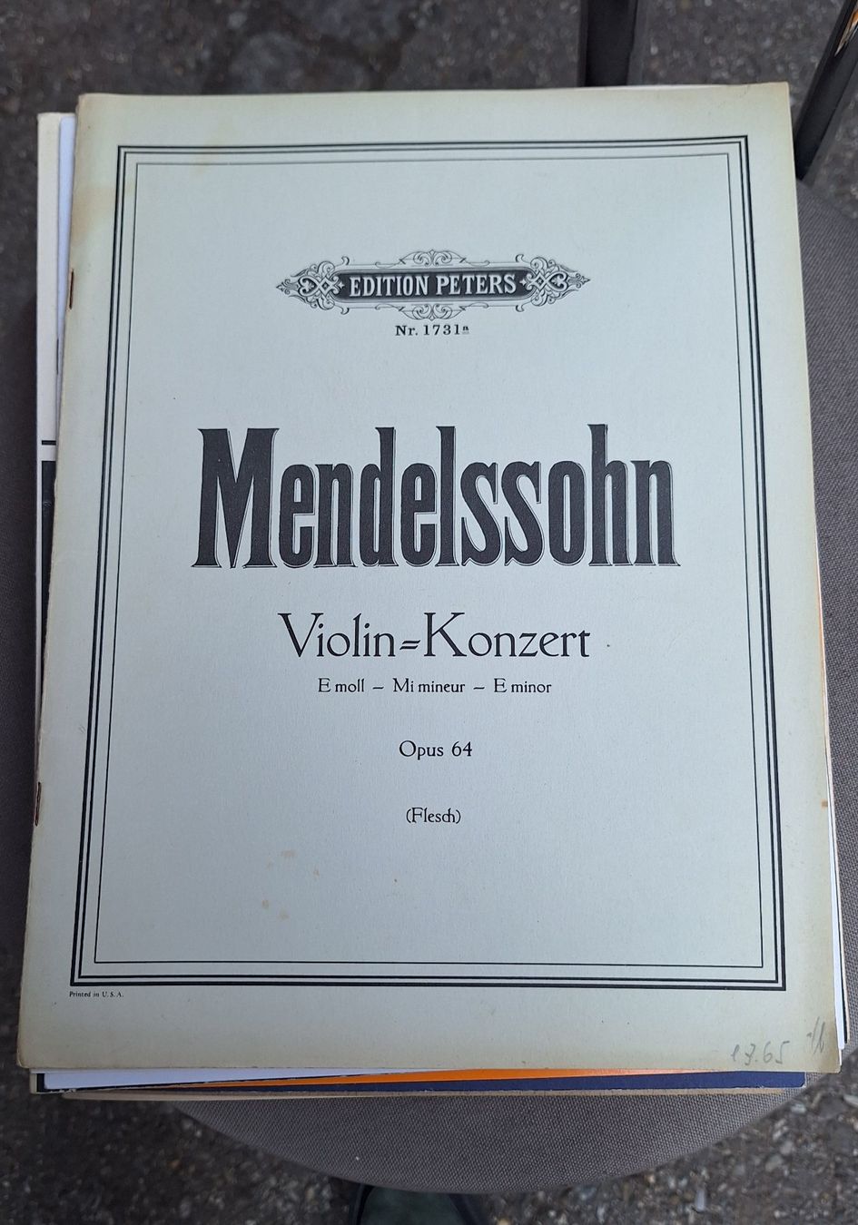 Bücher: Noten-Konvolut: Klassische Musik – Gebraucht aus Weinfelden von JoeBaer 5