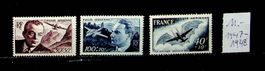 FRANCE POSTE AÉRIENNE TIMBRES NEUFS** 1947. COTE 11 € - V842