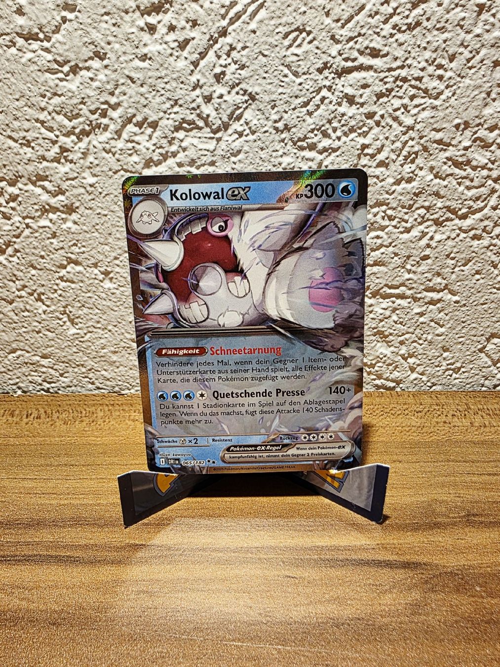 Pokémon Carte collezionabili: Kolowal EX 065/182 Ewige Rivalen – Nuovo (secondo la descrizione) da Turin (Salins) venduto da Meeelll01
