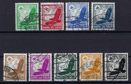Deutsches Reich Flugpost 1934 gute Werte gest.
