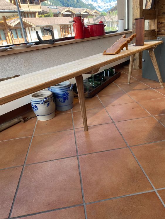 Bancs: Alte Stabellenbank – D'occasion à Lenk im Simmental par gwustu